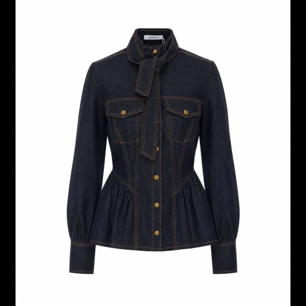 Zimmermann Women Denim Shirt